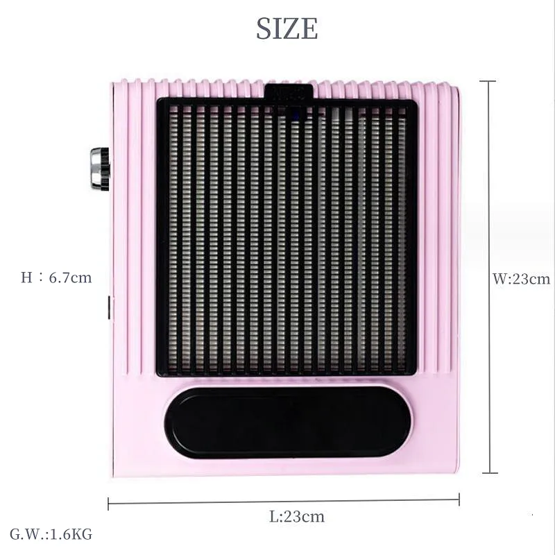 80W Nail Dust Collector
